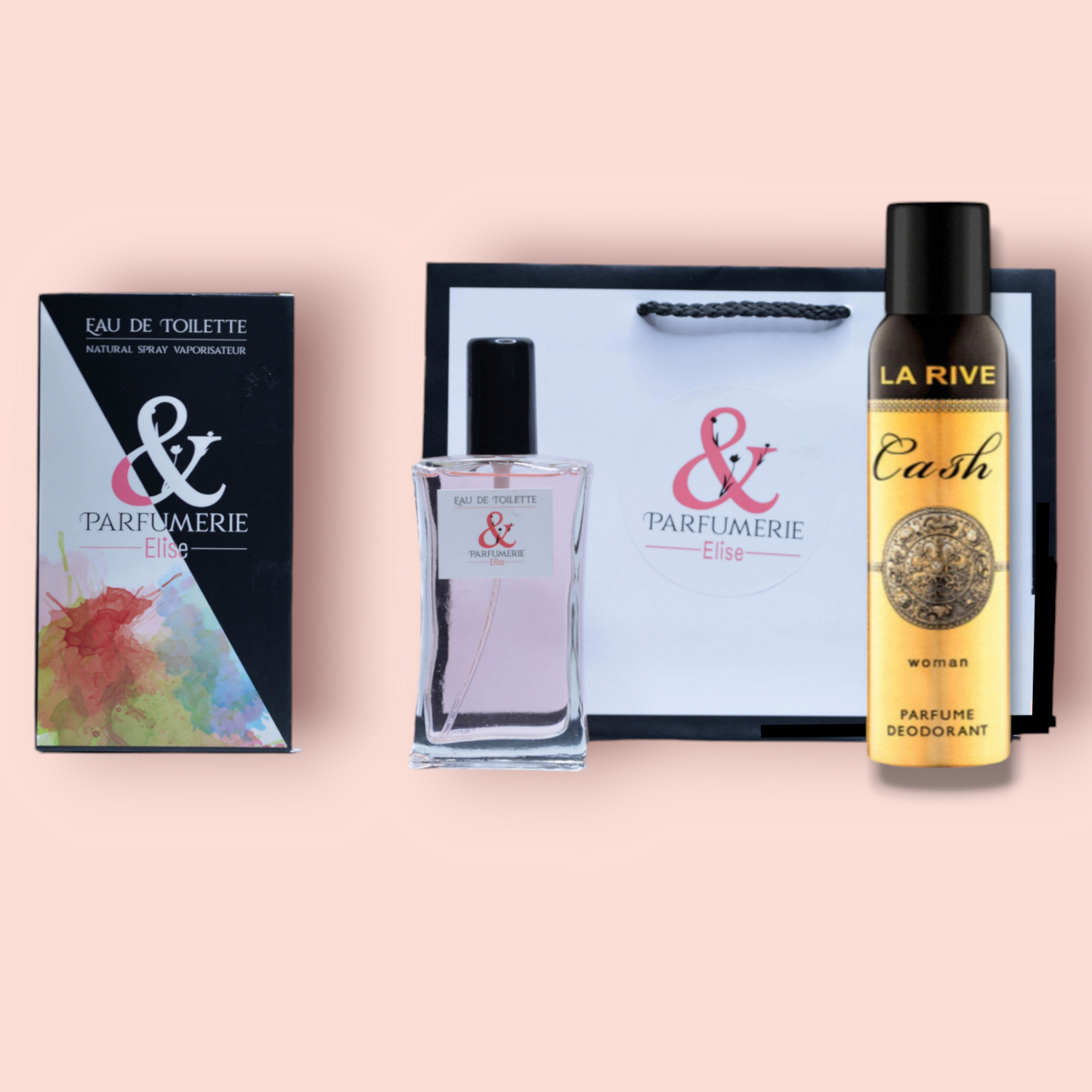 Coffret 110 - Un parfum générique de Lady million + son déodorant - Parfumerie Elise