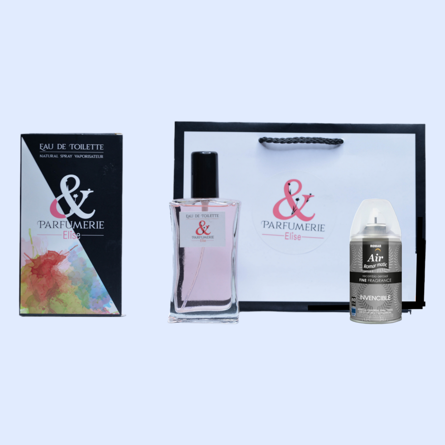 Coffret 12 - Un parfum générique de Invictus + son aérosol générique - Parfumerie Elise