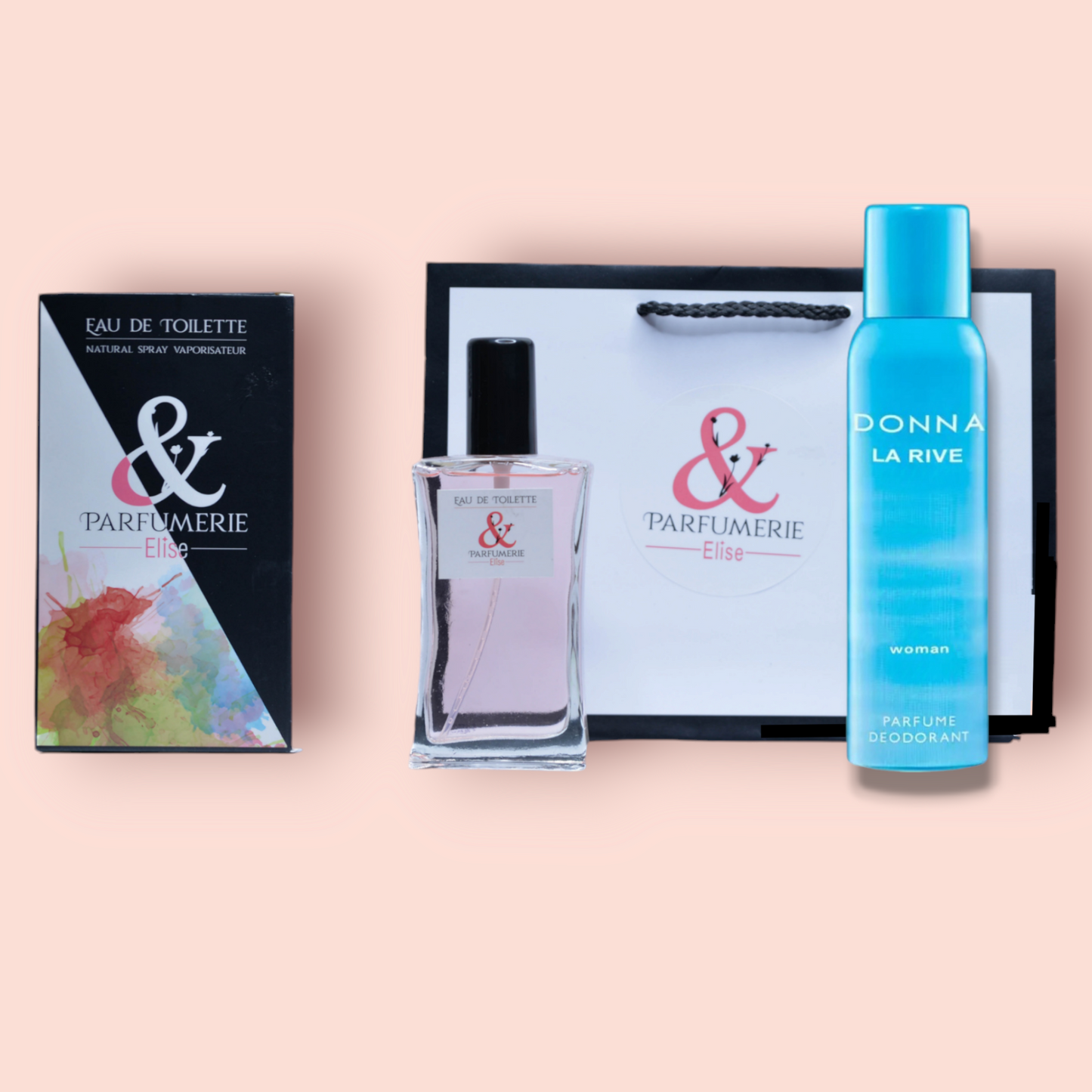 Coffret 123 - Un parfum générique de Light blue DG + son déodorant - Parfumerie Elise