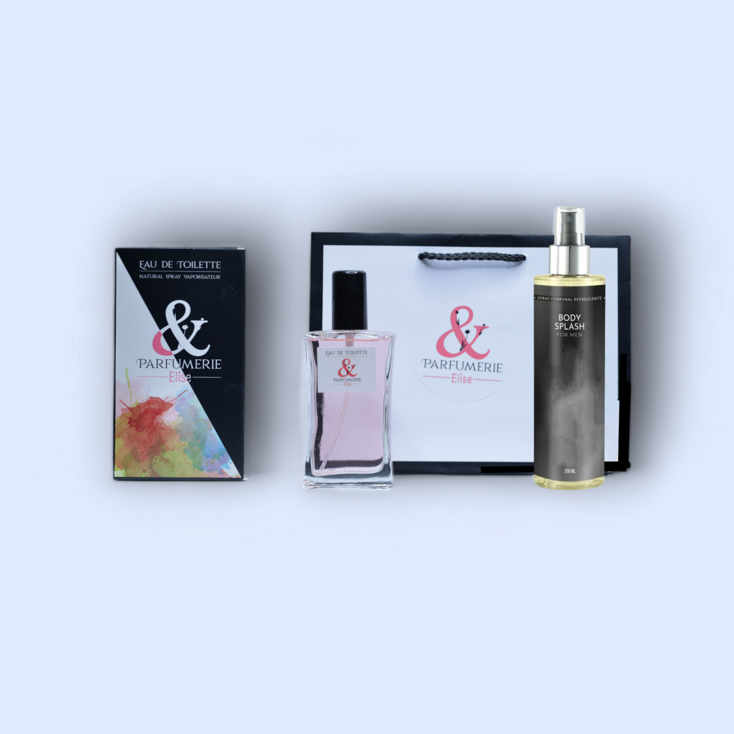 Coffret 16 - Un parfum générique de Invictus 100 ml + sa brume corps - Parfumerie Elise