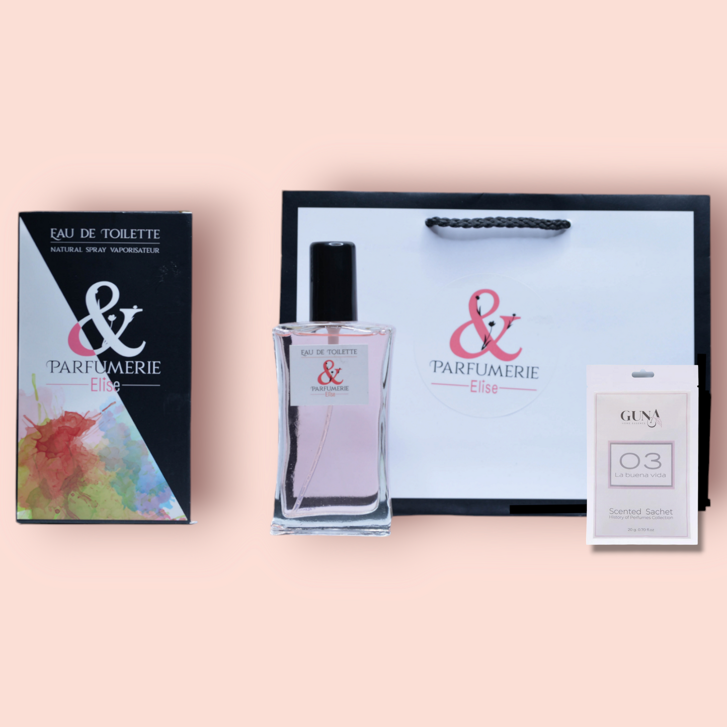 Coffret 27 - Un parfum générique de La vie est belle 100 ml + son sachet parfumé - Parfumerie Elise