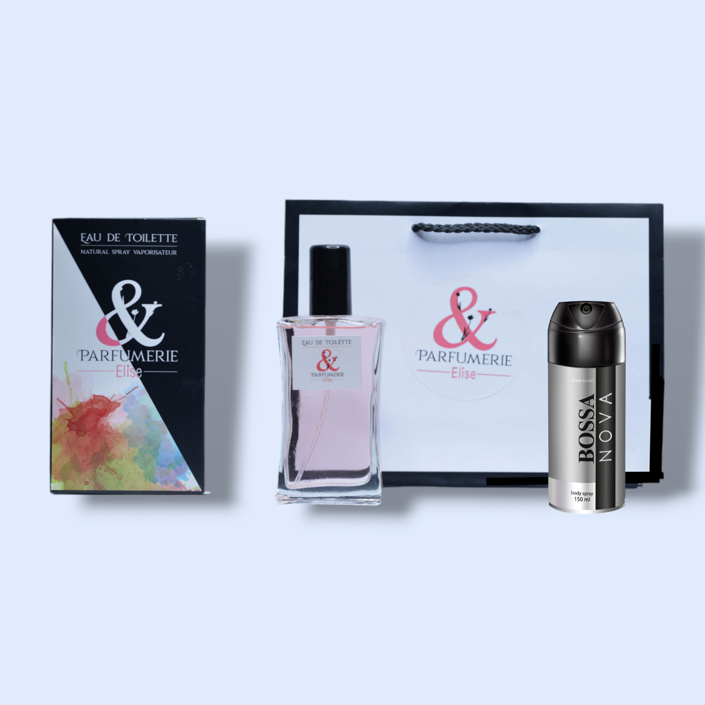 Coffret 35 - Un parfum générique de Boss bottle + son déodorant - Parfumerie Elise