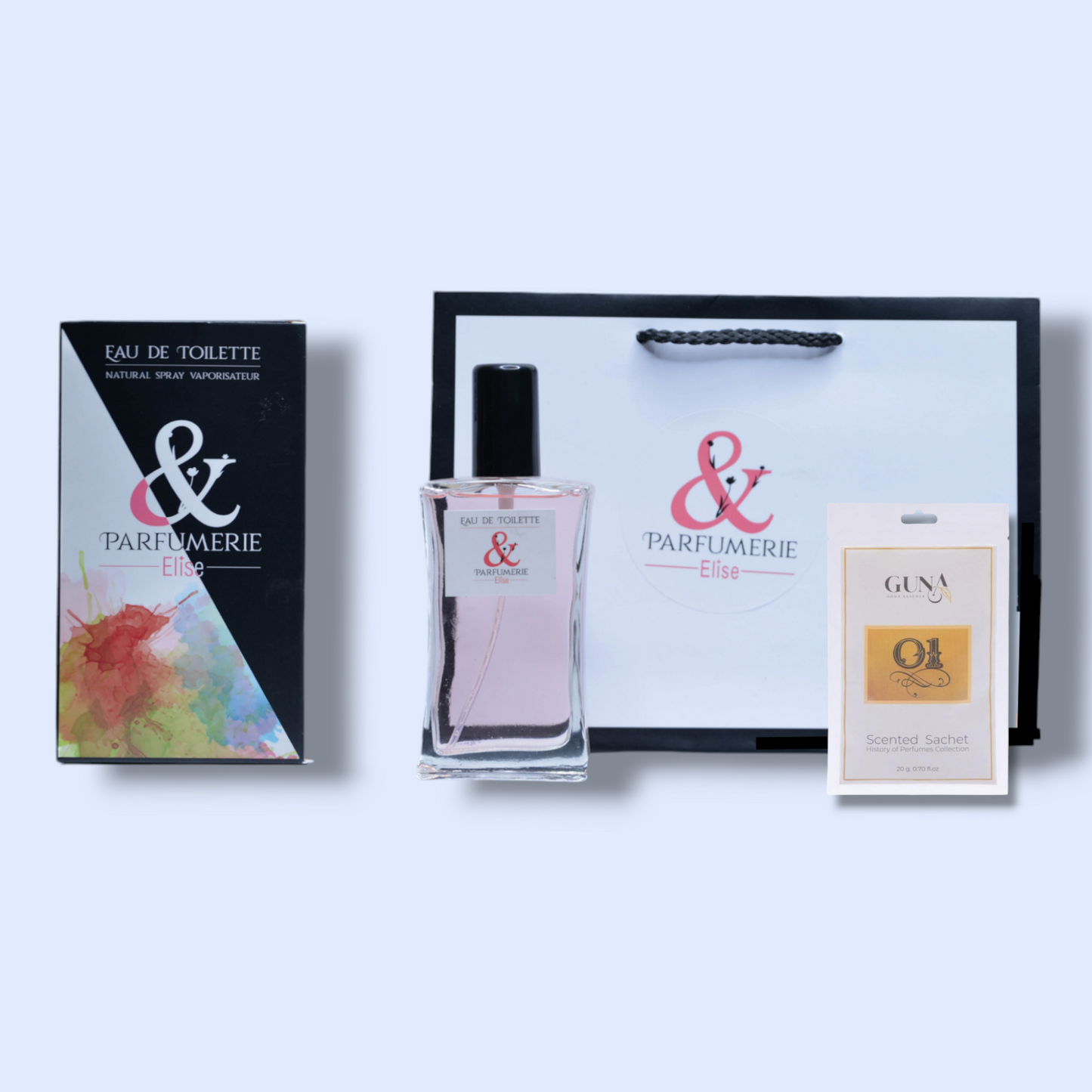 Coffret 62 - Un parfum générique de One million 100 ml + son sachet parfumé - Parfumerie Elise