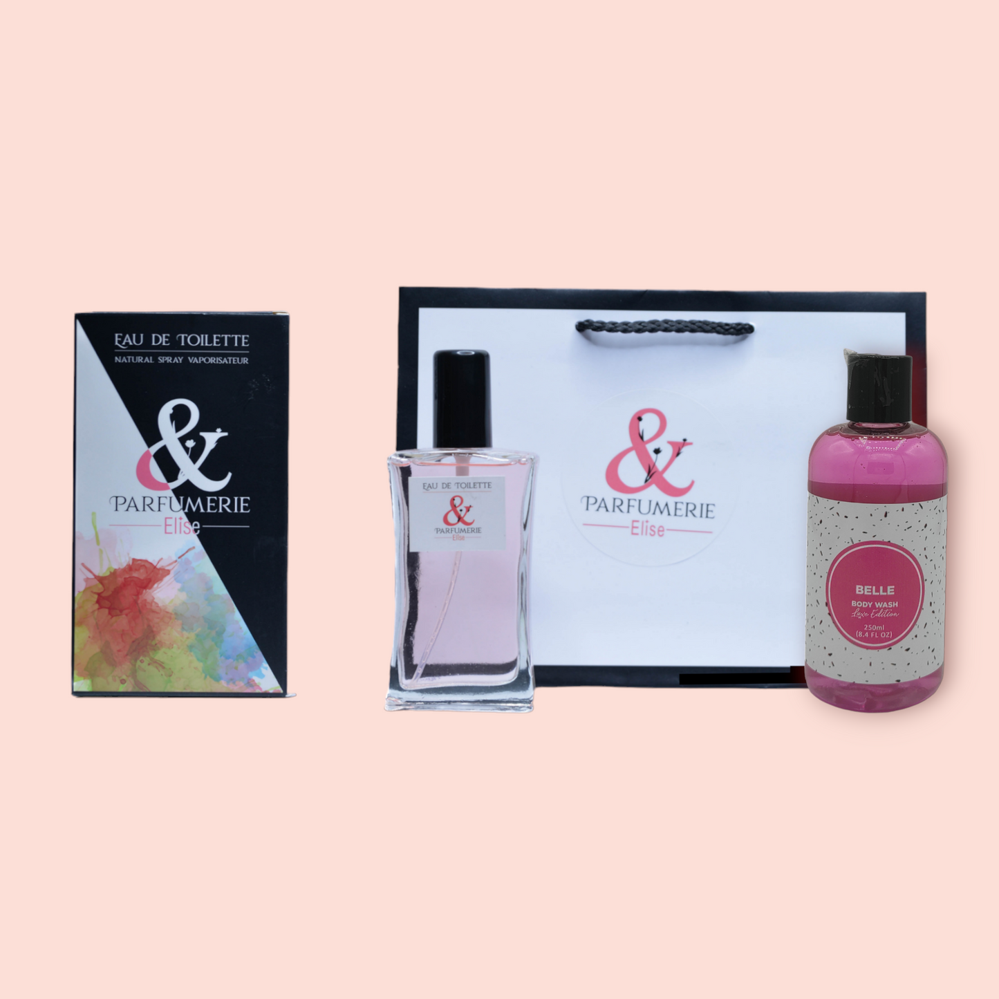 Coffret 7 - Un parfum générique de La vie est belle + son gel douche - Parfumerie Elise