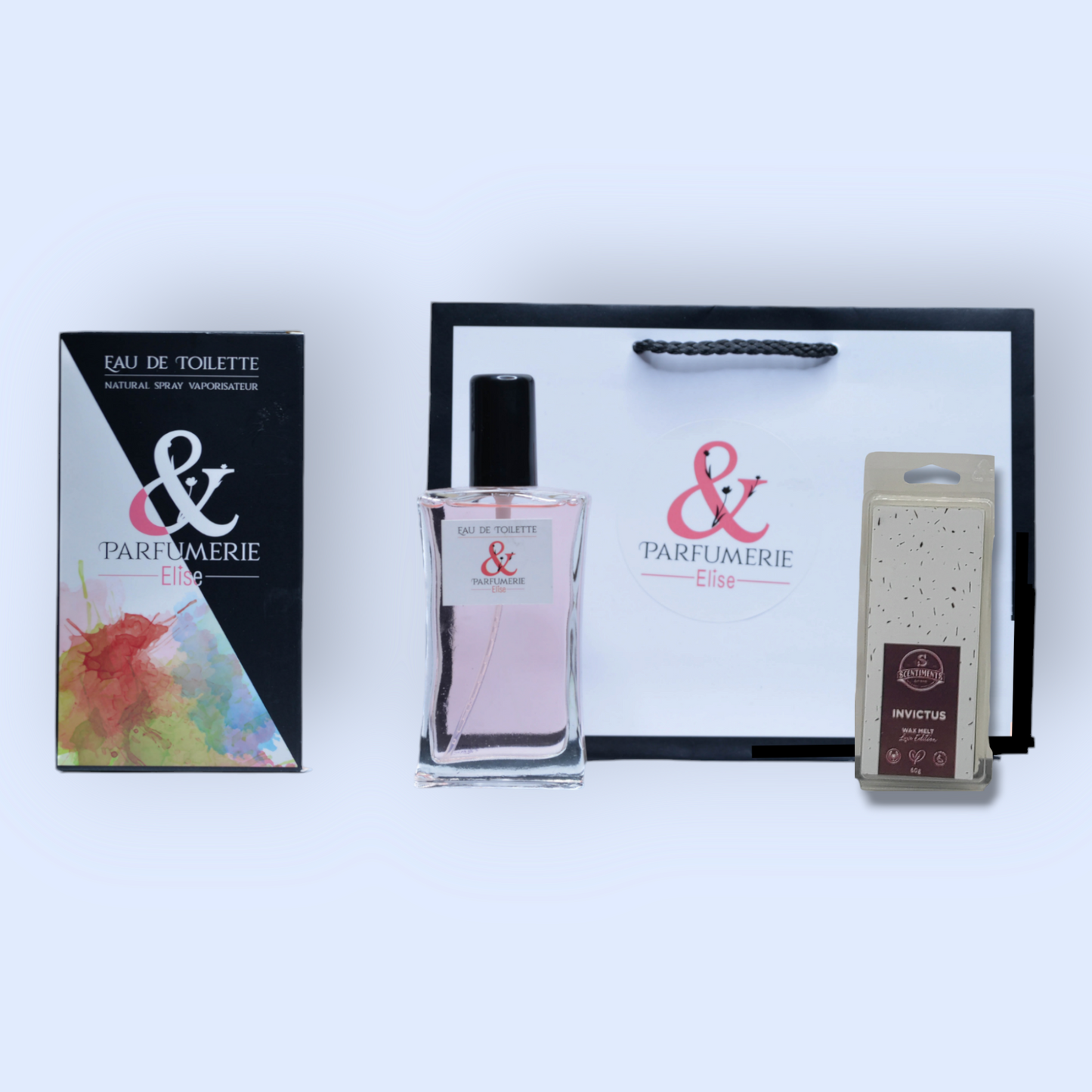 Coffret 7 - Un parfum générique Invictus + sa fonte de cire - Parfumerie Elise