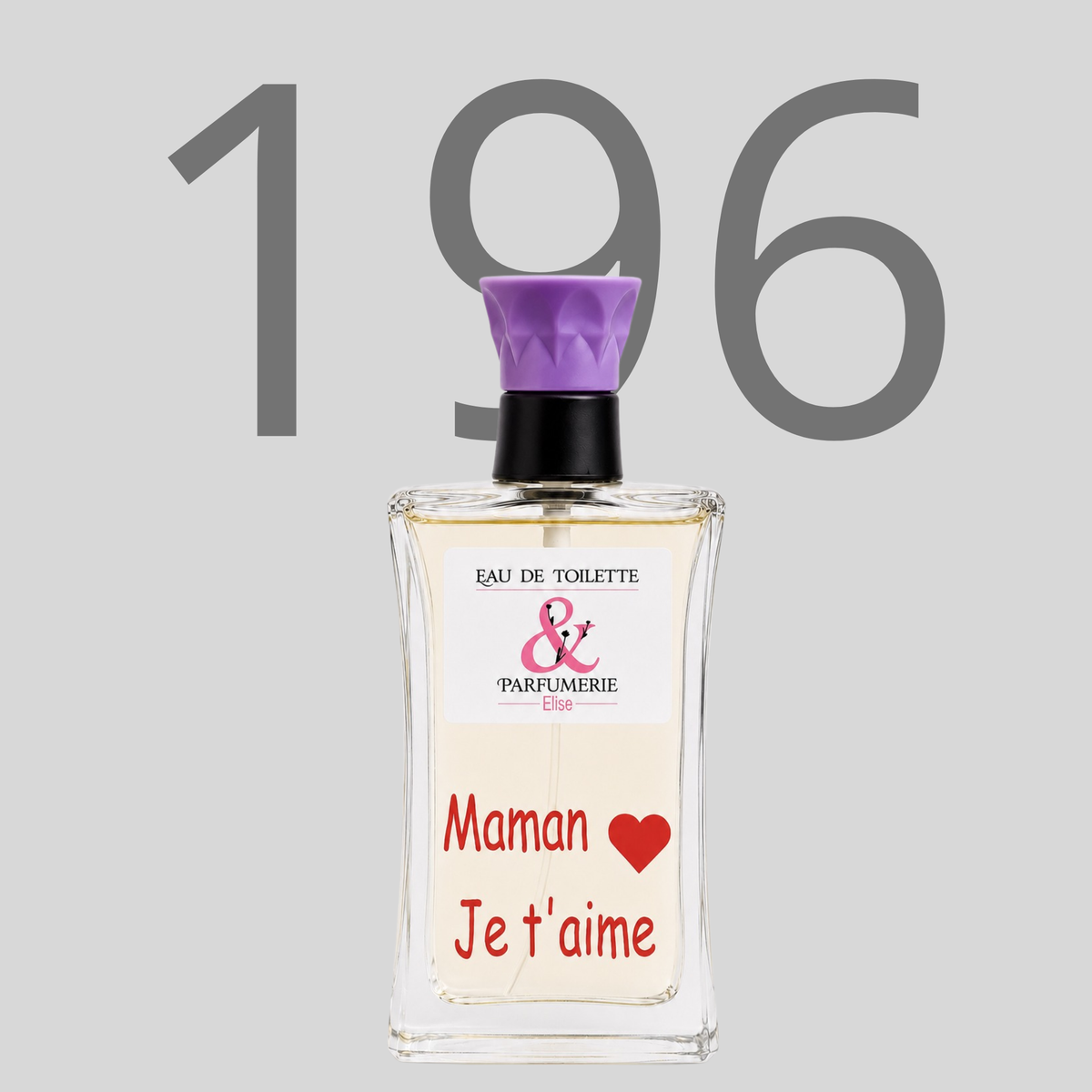PE N 196 - Générique de Black orchid personnalisé Maman je t'aime