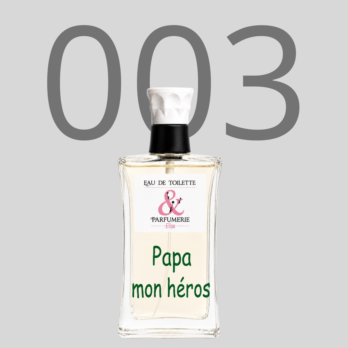 PE N 3 - Générique de Gentleman réserve privée personnalisé Papa mon héros*