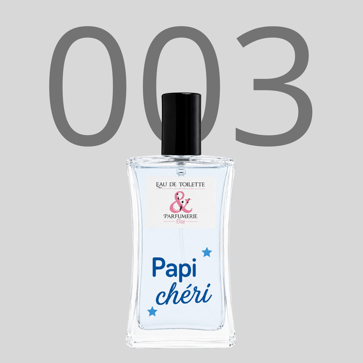 PE N 3 - Générique de Gentleman réserve privée personnalisé Papi chéri
