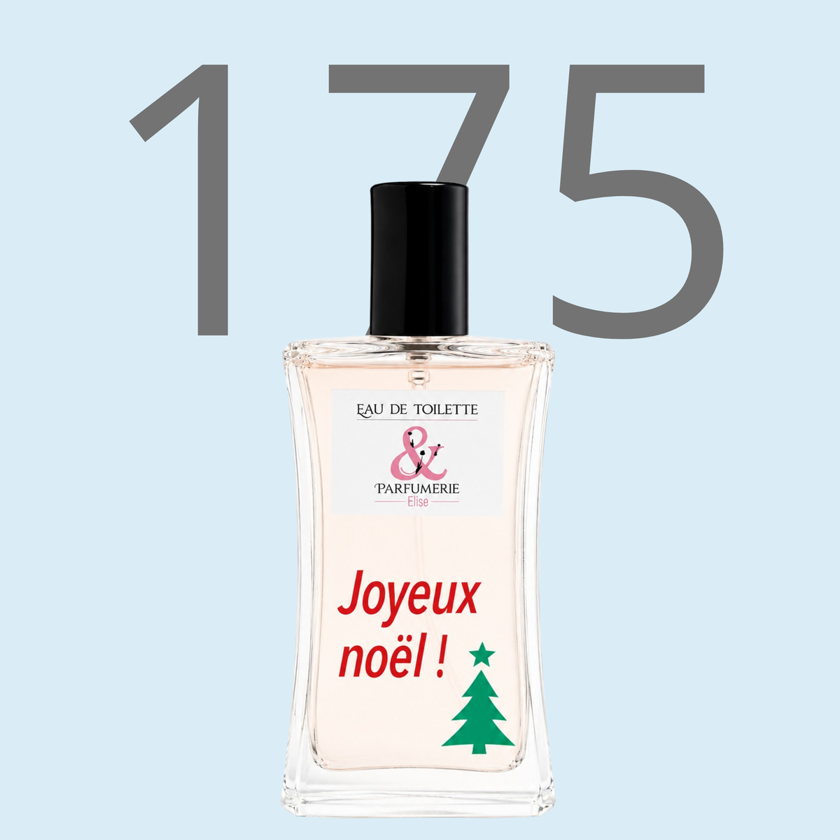 PE N 175 - Générique de Sauvage pour homme personnalisé Joyeux Noel*