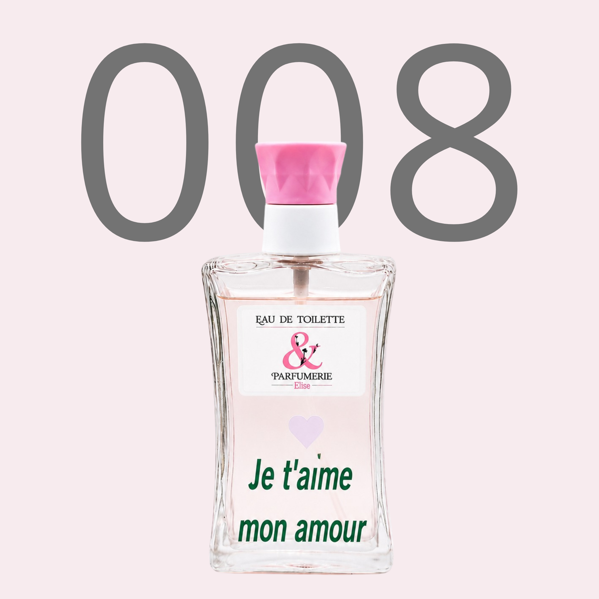 PE N 8 - Générique de Amor Amor kiss personnalisé "Je t'aime mon amour"
