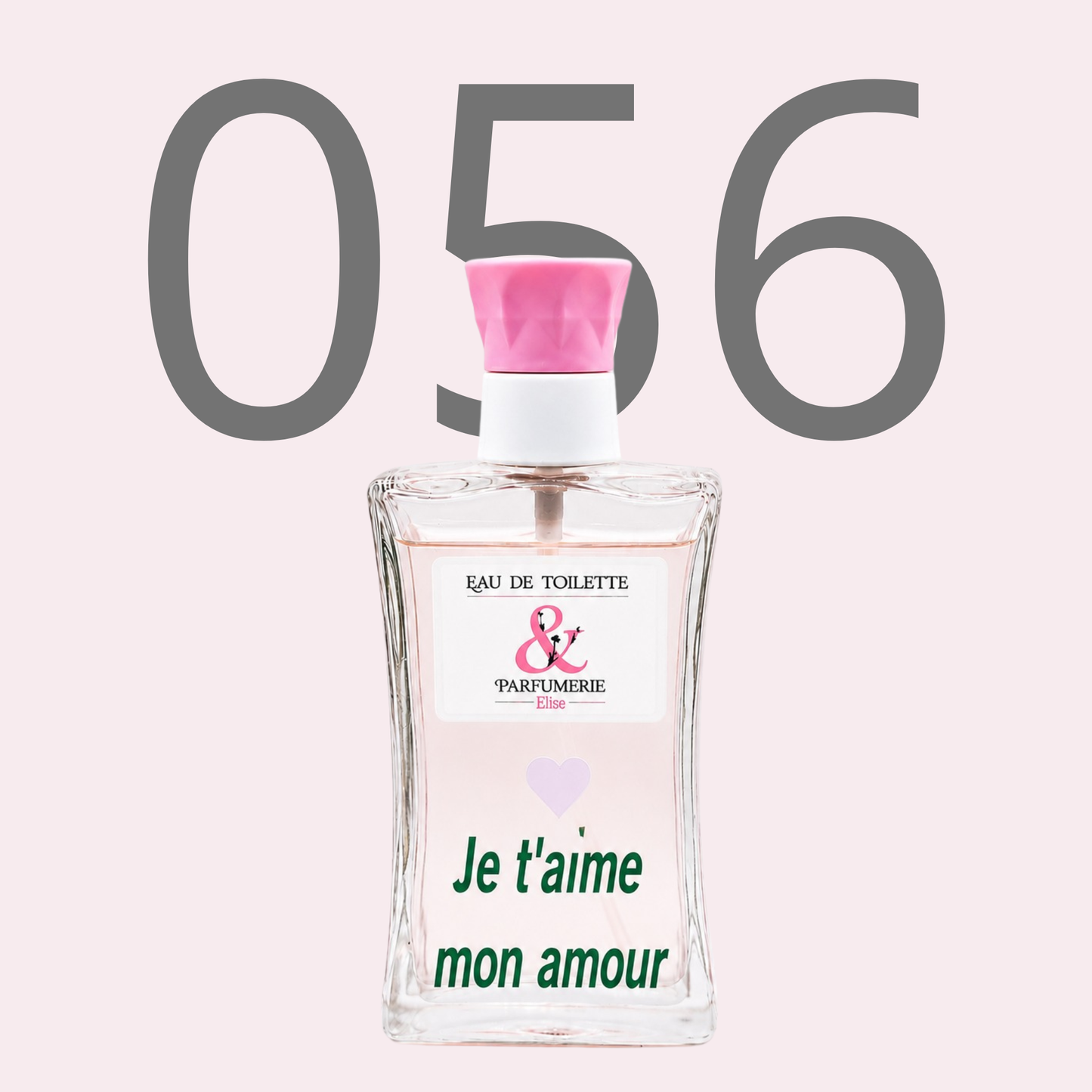 PE N 56 - Générique de The scent personnalisé "Je t'aime mon amour"