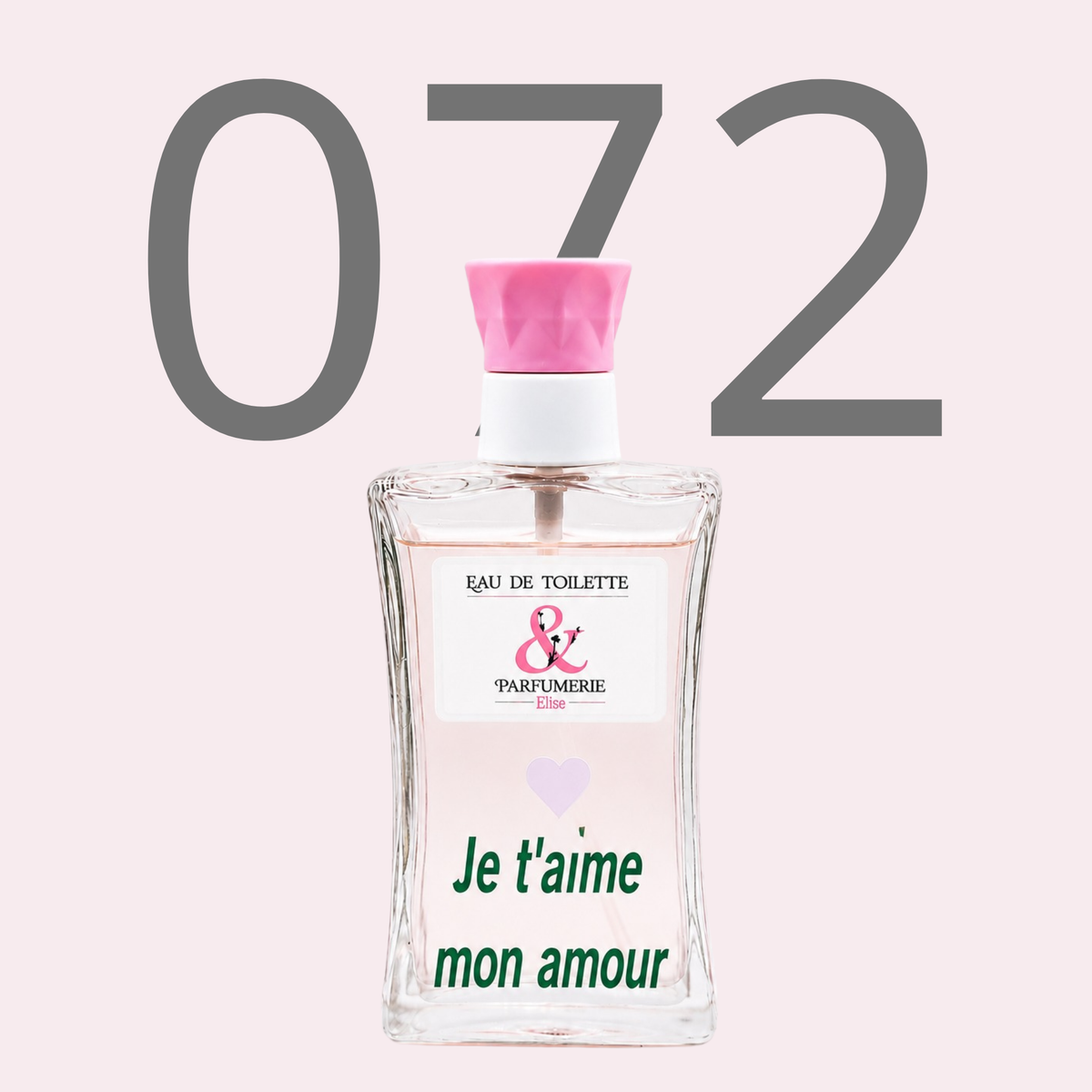 PE N 72 - Générique de Trésor pour femme personnalisé "Je t'aime mon amour"