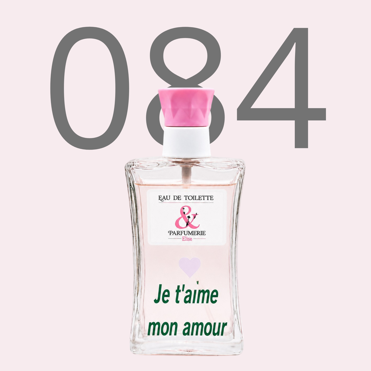PE N 84 - Générique de Olympea pour femme personnalisé "Je t'aime mon amour"