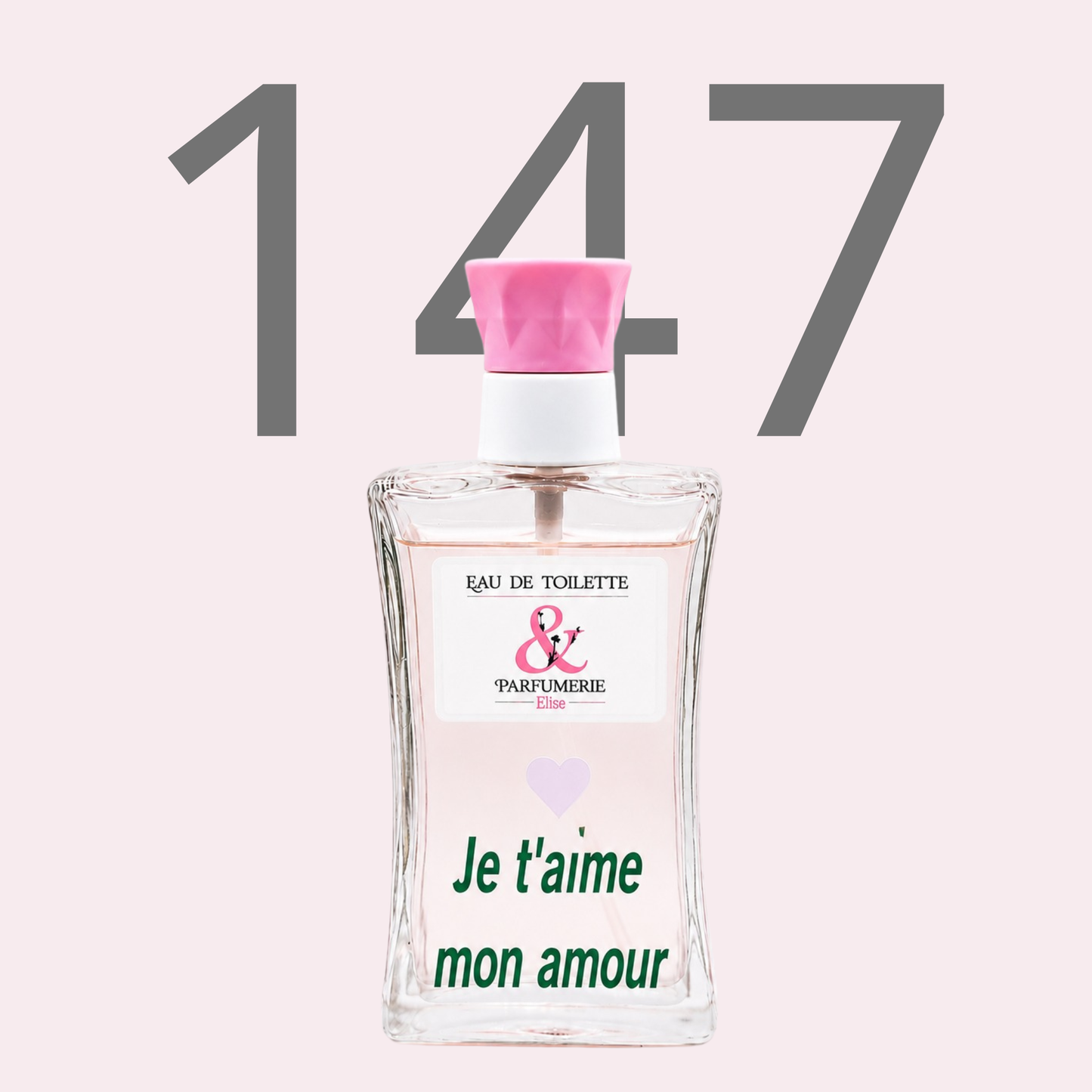 PE N 147 - Générique de For Her l'absolu pour femme personnalisé Je t'aime mon amour