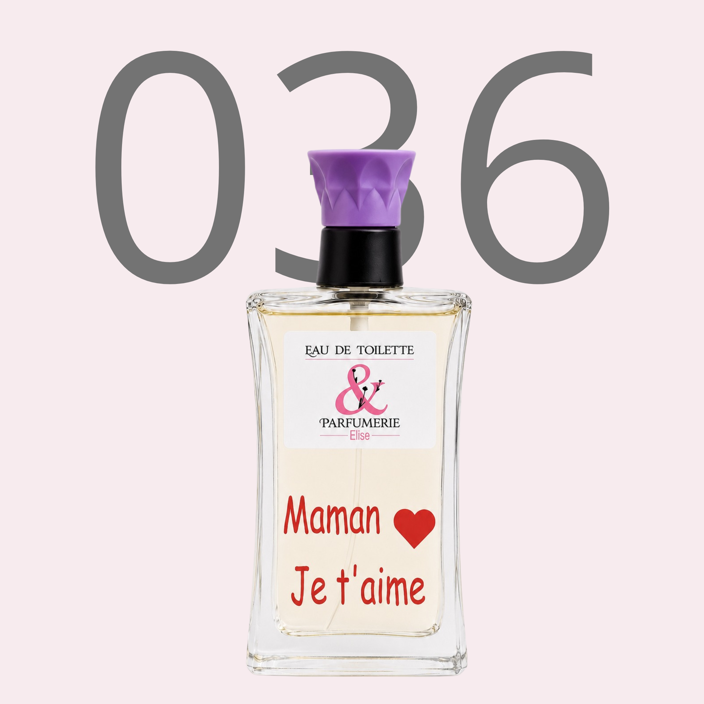 PE N 36 - Générique de Dolce personnalisé "Maman je t'aime"