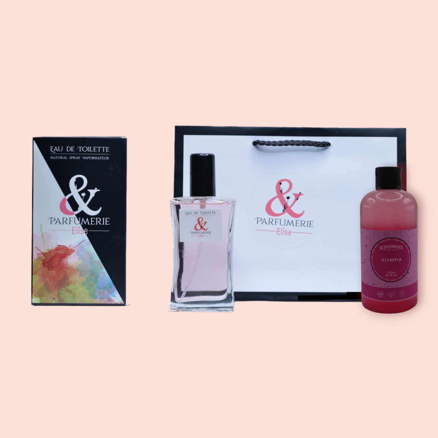 PE Coffret 29 - Un parfum générique de Olympéa  + son gel douche