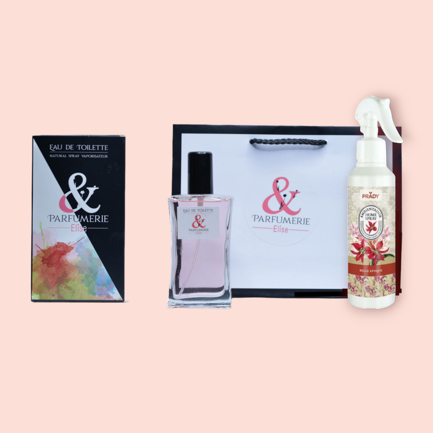Coffret 12 - Un parfum générique de La vie est belle + son spray d'intérieur générique - Parfumerie Elise