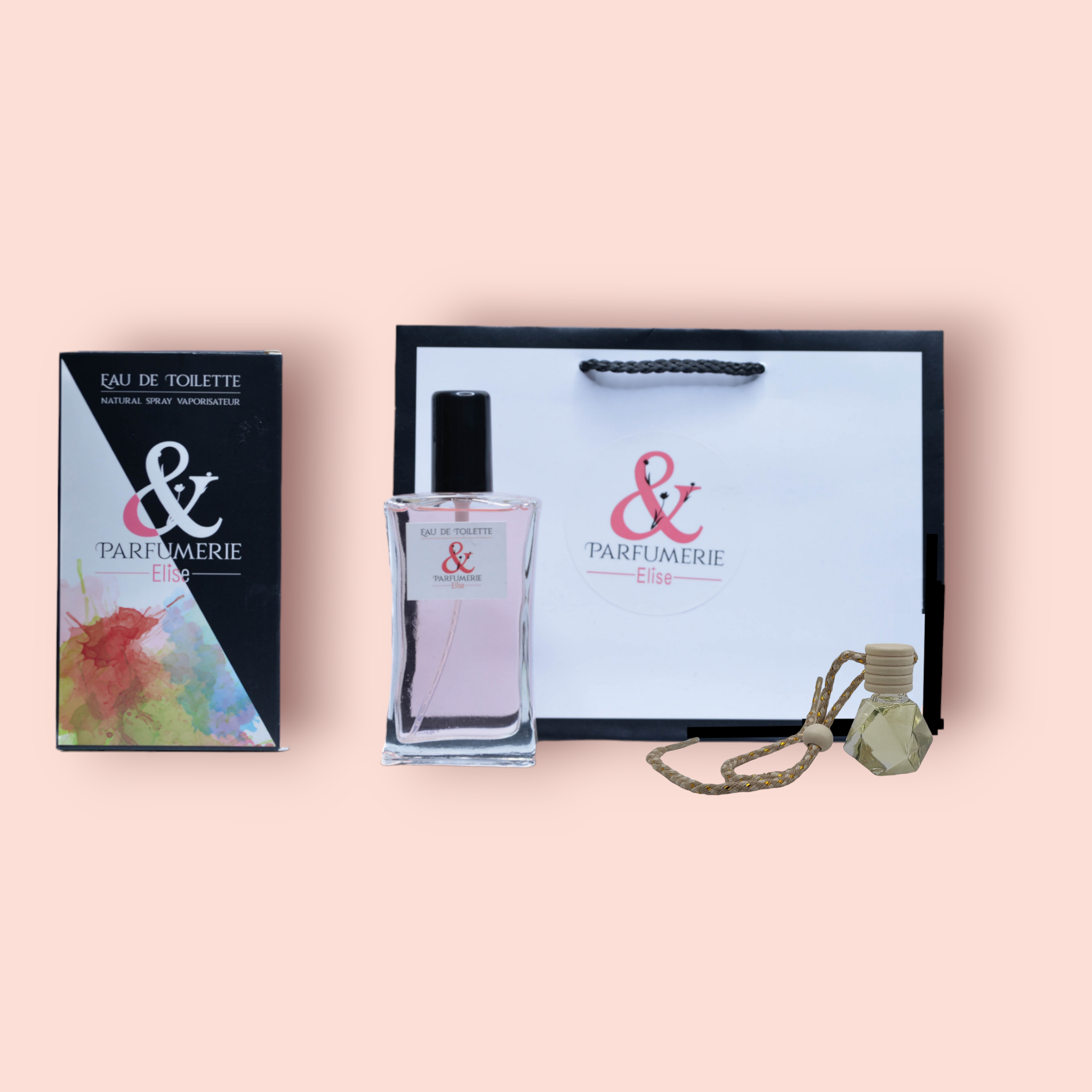 Coffret 75 - Un parfum générique de J'adore + son diffuseur voiture