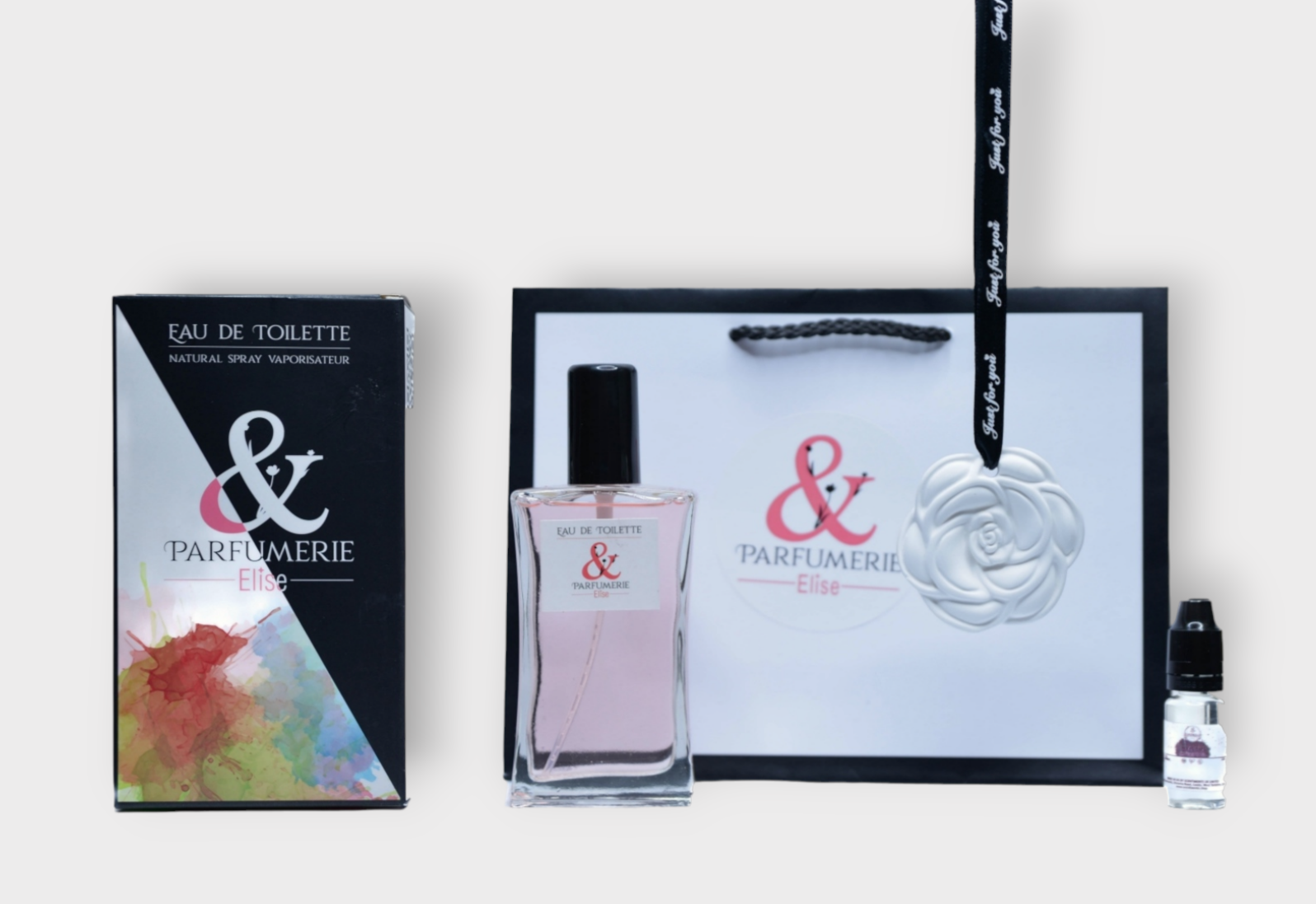 Coffret 3 - Un parfum générique Tabacco vanille + son huile de diffusion générique + une rose support de diffusion