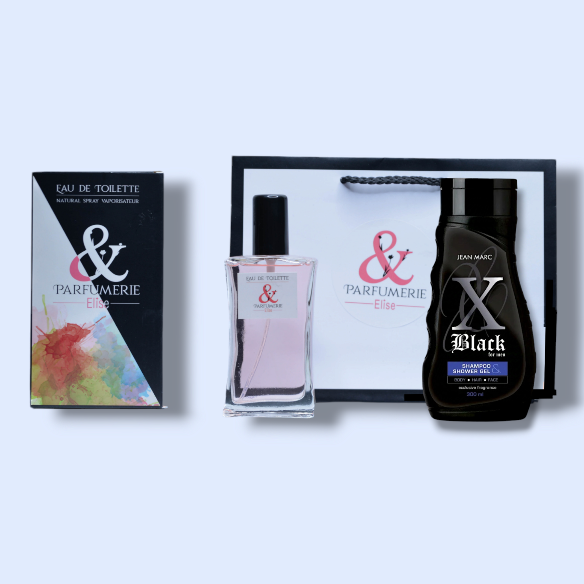 Coffret 63 - Un parfum générique de Black XS + son gel douche