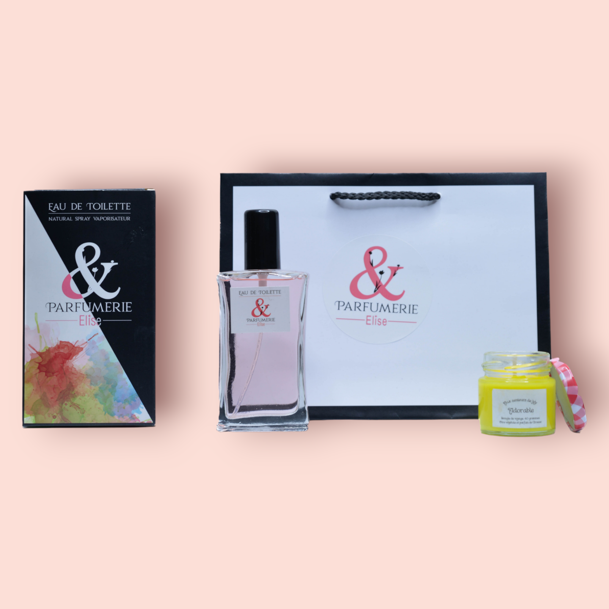 Coffret 74 - Un parfum générique de J'adore + sa bougie générique