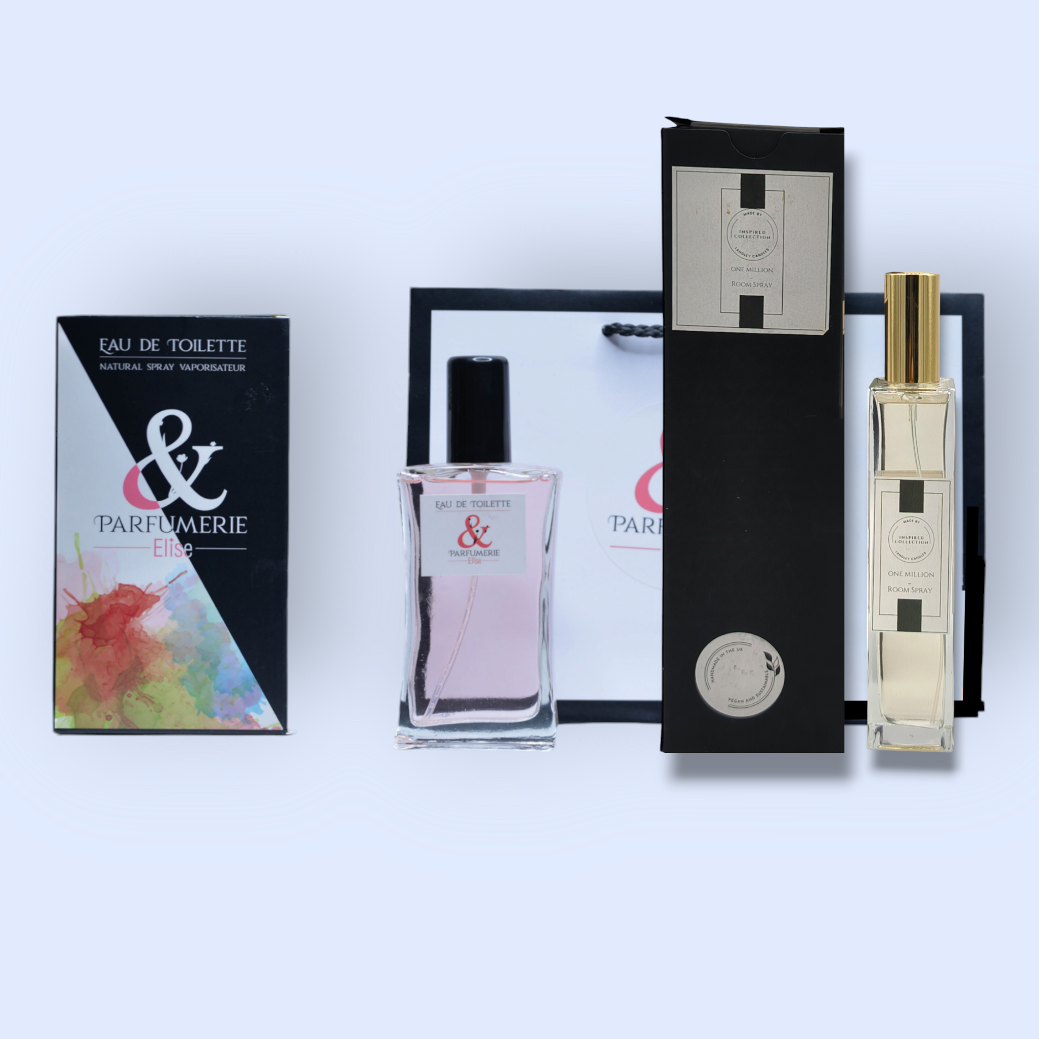 Coffret 21 - Un parfum générique de One million + son spray d'intérieur générique One million