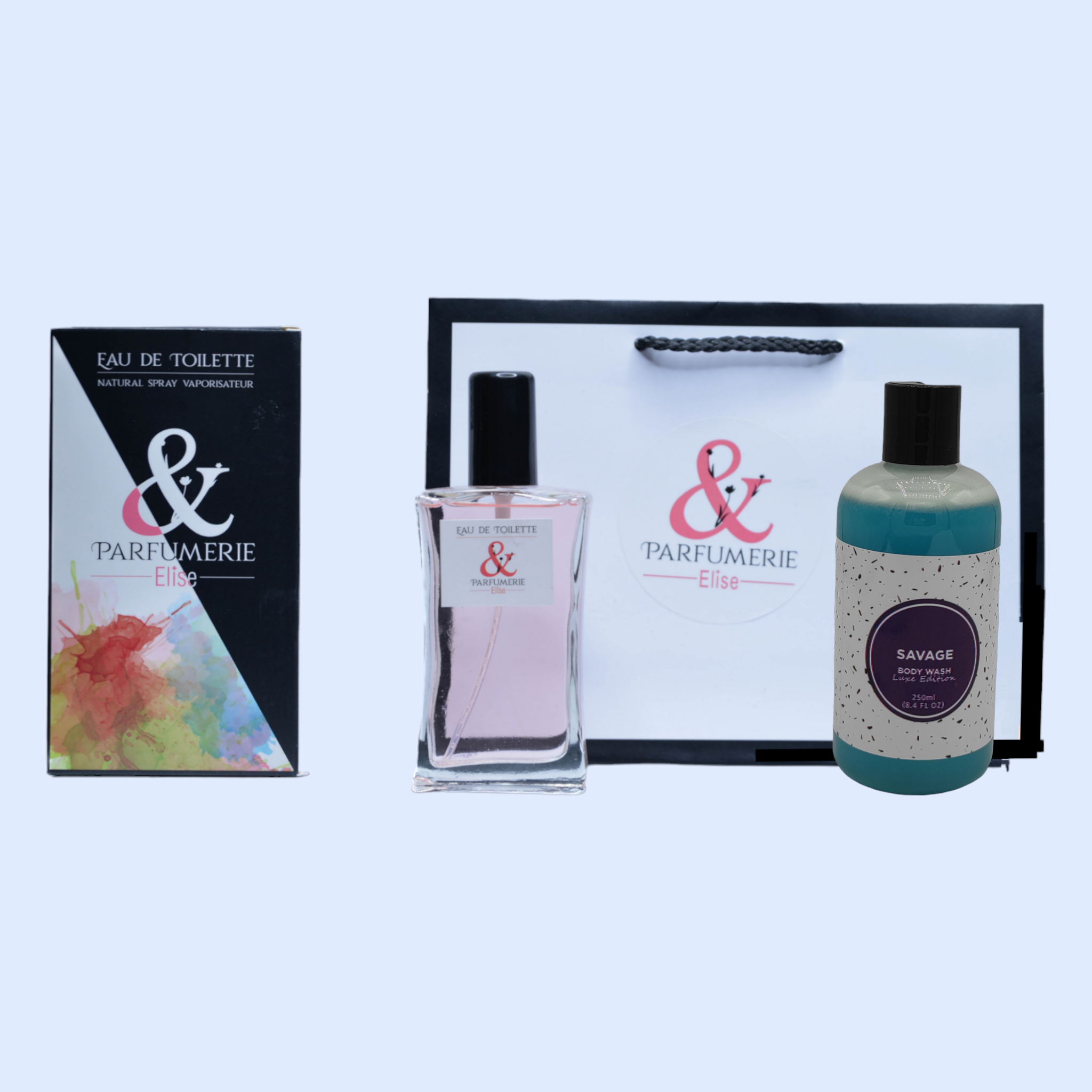 Coffret 28 - Un parfum générique de Sauvage + son gel douche