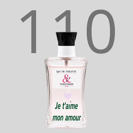 PE N 110 - Générique de CK One personnalisé Je t'aime mon amour