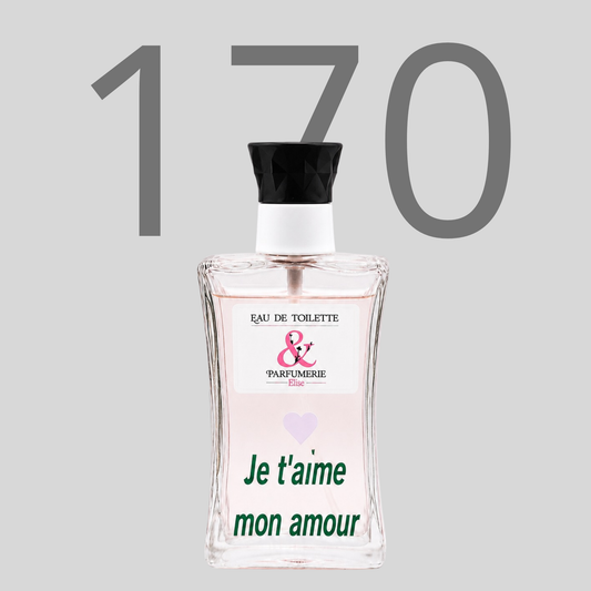 PE N 170 - Générique de Intense café personnalisé Je t'aime mon amour