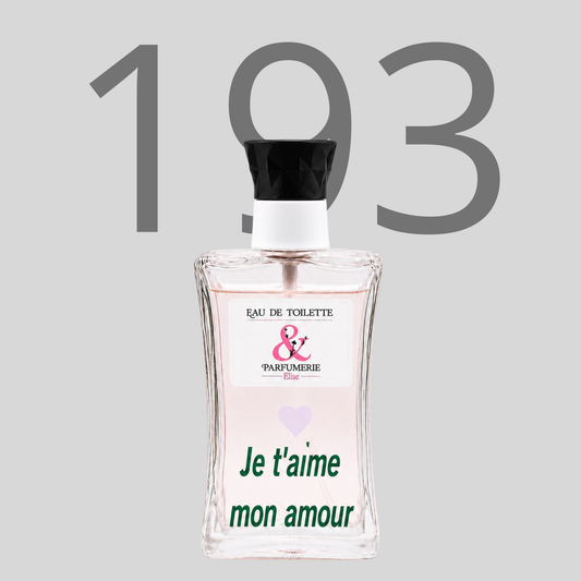 PE N 193 - Générique de Neroli Portofino personnalisé Je t'aime mon amour