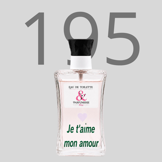 PE N 195 - Générique de Yum Pistachio Gelato 33 personnalisé Je t'aime mon amour