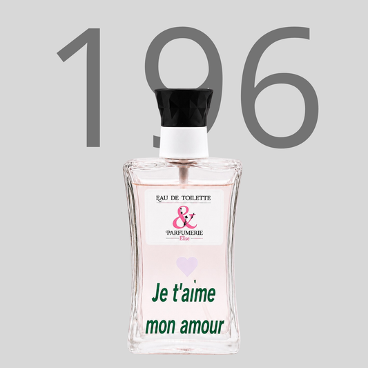PE N 196 - Générique de Black orchid personnalisé Je t'aime mon amour*