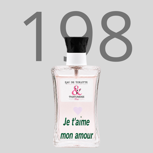 PE N 198 - Générique de Red tobacco personnalisé Je t'aime mon amour