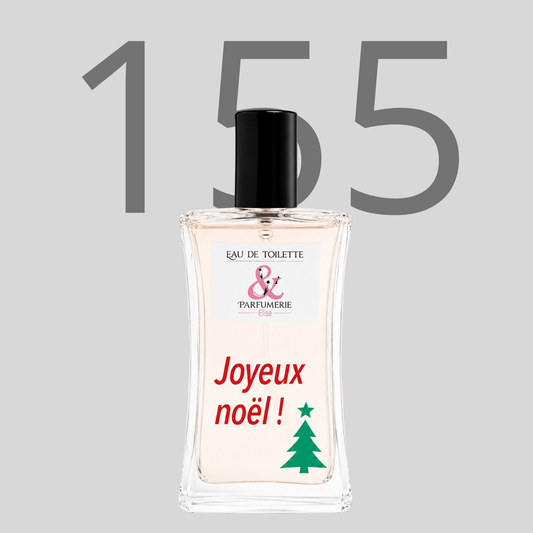 PE N 155 - Générique de Santal royal personnalisé "Joyeux Noel"