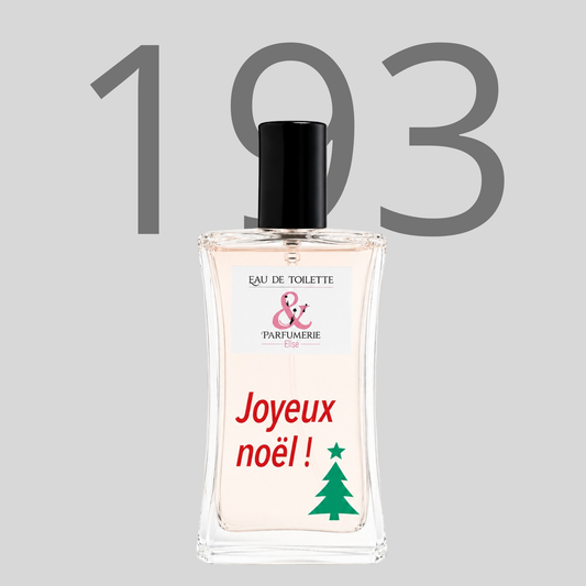 PE N 193 - Générique de Neroli Portofino personnalisé Joyeux Noel