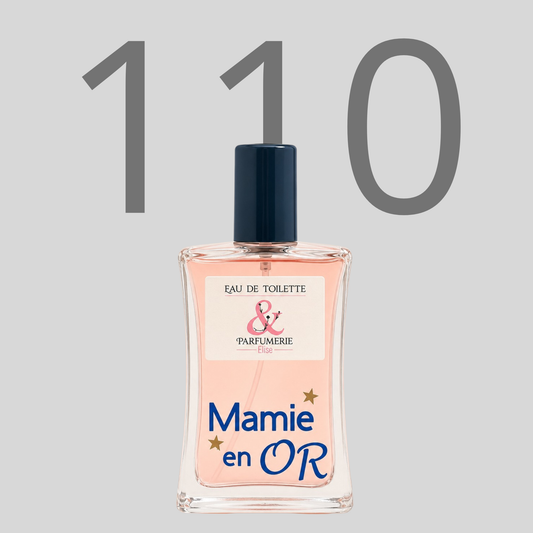 PE N 110 - Générique de CK One personnalisé Mamie en or*