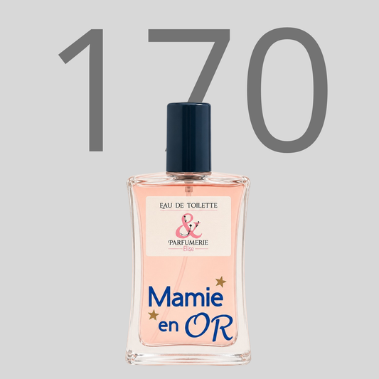 PE N 170 - Générique de Intense café personnalisé Mamie en or*