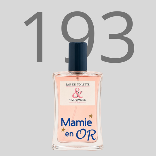 PE N 193 - Générique de Neroli Portofino personnalisé Mamie en or*