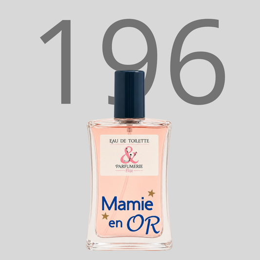 PE N 196 - Générique de Black orchid personnalisé Mamie en or*