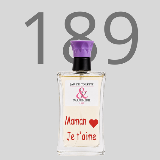 PE N 189 - Générique de Bianco Latte personnalisé Maman je t'aime*