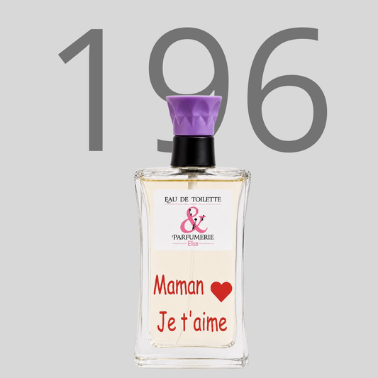 PE N 196 - Générique de Black orchid personnalisé Maman je t'aime