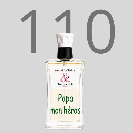 PE N 110 - Générique de CK One personnalisé Papa mon héros*