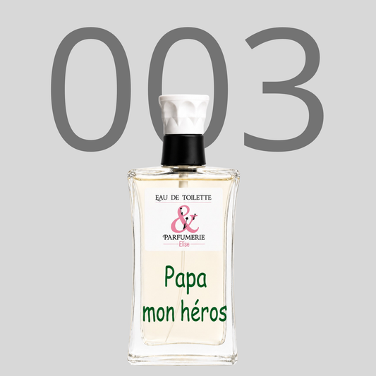 PE N 3 - Générique de Gentleman réserve privée personnalisé Papa mon héros*