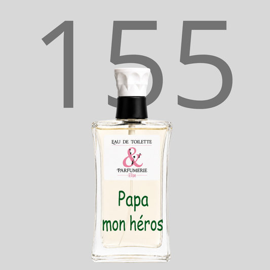 PE N 155 - Générique de Santal royal personnalisé "Papa mon héros"