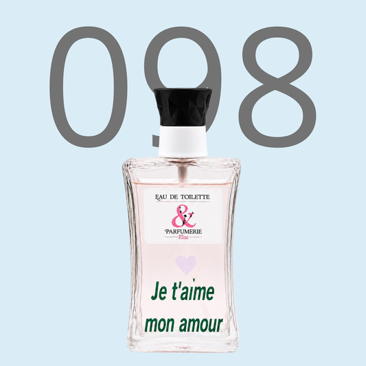 PE N 98 - Générique de Azzaro personnalisé Je t'aime mon amour