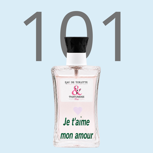 PE N 101 - Générique de Burberry homme pour homme personnalisé "Je t'aime mon amour"