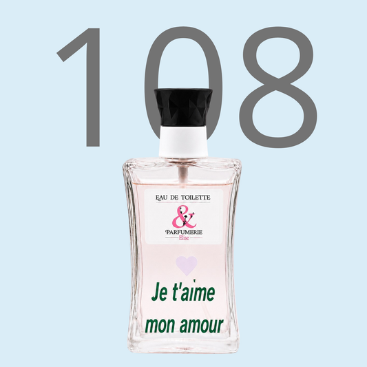 PE N 108 - Générique de Allure sport pour homme personnalisé "Je t'aime mon amour"