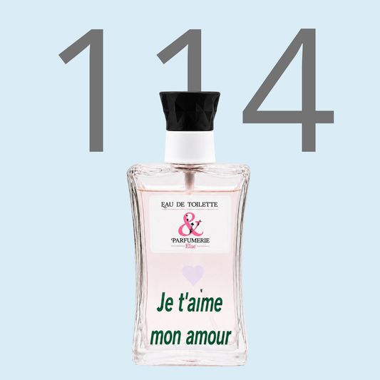 PE N 114 - Générique de Dior homme sport personnalisé Je t'aime mon amour
