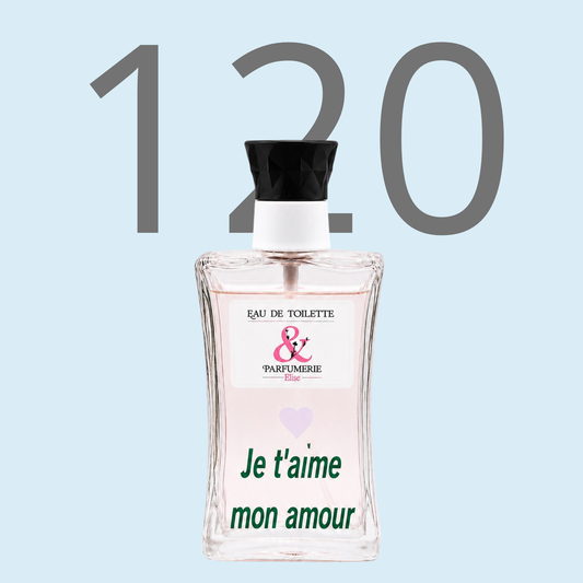 PE N 120 - Générique de Only the brave pour homme personnalisé "Je t'aime mon amour"
