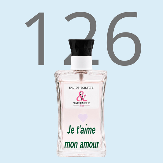 PE N 126 - Générique de Déclaration pour homme personnalisé "Je t'aime mon amour"